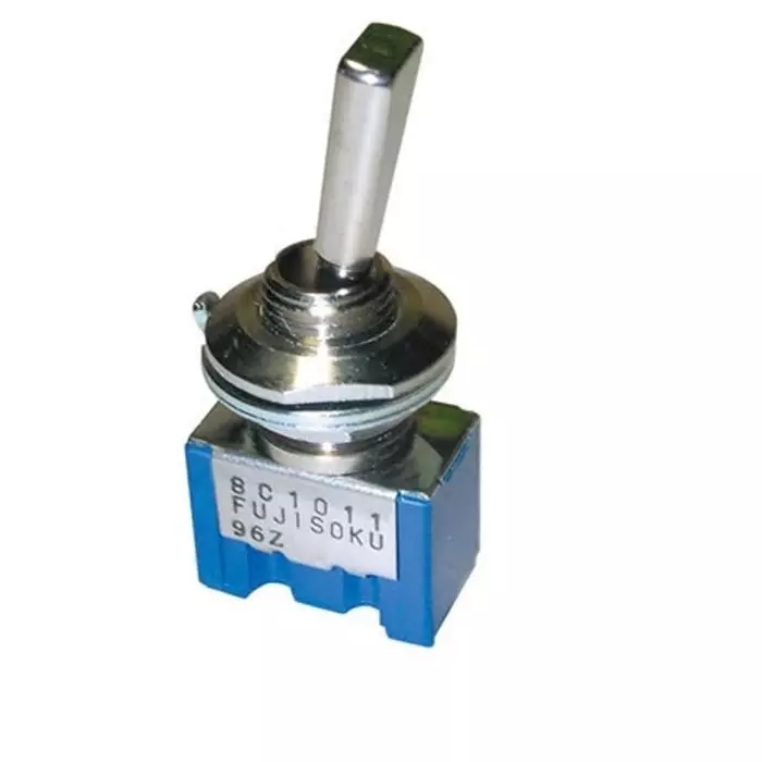 NIDEC COPAL ELECTRONICS GMBH Toggle Switch PCB Mount On-Off-On SPDT Solder Terminal, 8C1021-Z (Pack of 25 Pcs)