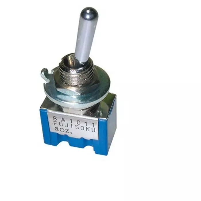 NIDEC COPAL ELECTRONICS GMBH Toggle Switch PCB Mount On-On SPDT Solder Terminal, 8J1011-Z
