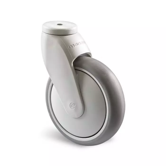 Guitel Hervieu Braked Swivel Castor Wheel 100 Kg Capacity 100 mm Wheel, 304249