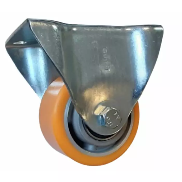 Guitel Hervieu Fixed Castor Wheel 400 Kg Capacity 100 mm Wheel, UF5BA100-21B