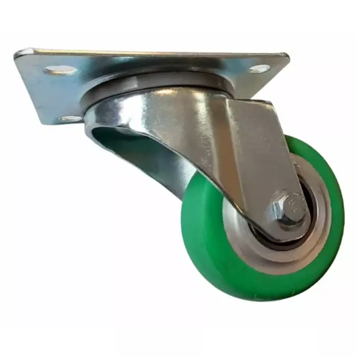 Guitel Hervieu Swivel Castor Wheel 180 Kg Capacity 80 mm Wheel, EP4BA080-215B
