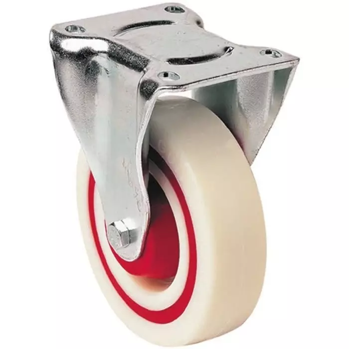 Guitel Hervieu Fixed Castor Wheel 200 Kg Capacity 125 mm Wheel, 379967