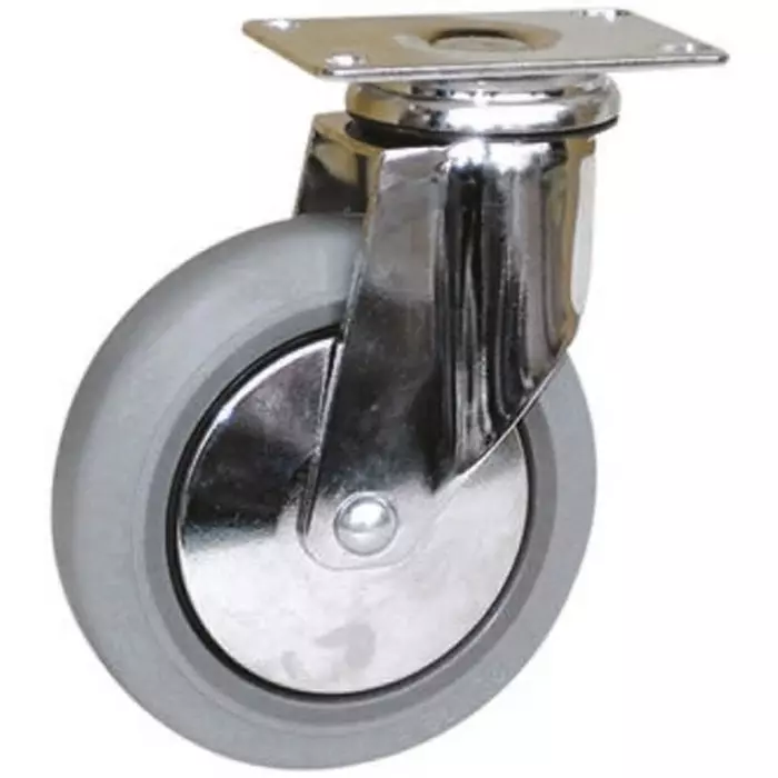Guitel Hervieu Swivel Castor Wheel 90 Kg Capacity 125 mm Wheel, 165321400