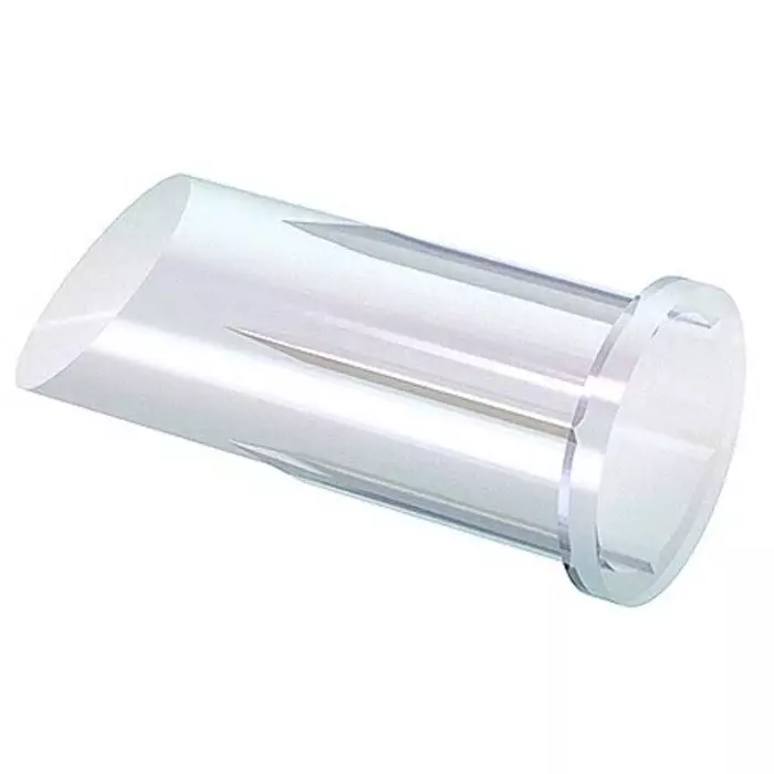 MENTOR Panel Mount LED Light Pipe Clear Recessed Lens, 1282.12 (Pack of 100 Pcs)