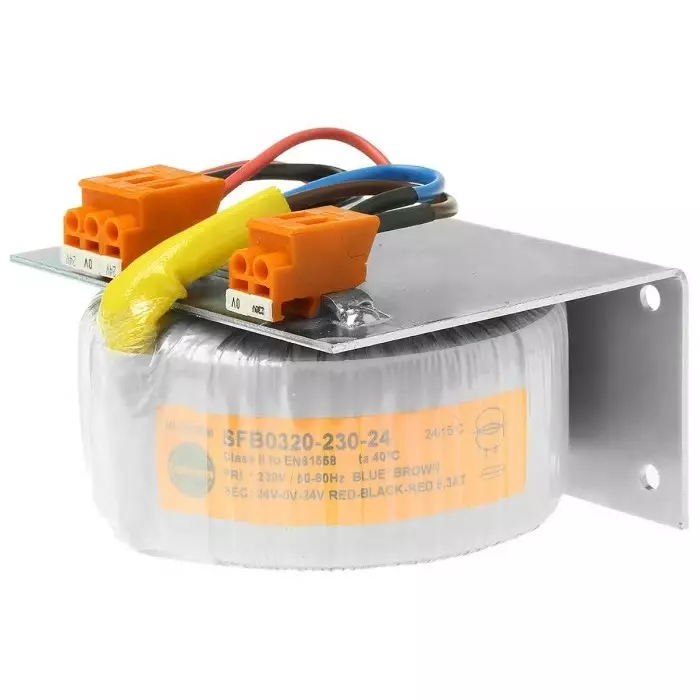 Nuvotem Talema Toroidal Transformer 230V AC ±24V AC 320VA 1 Output, SFB0320-230-24