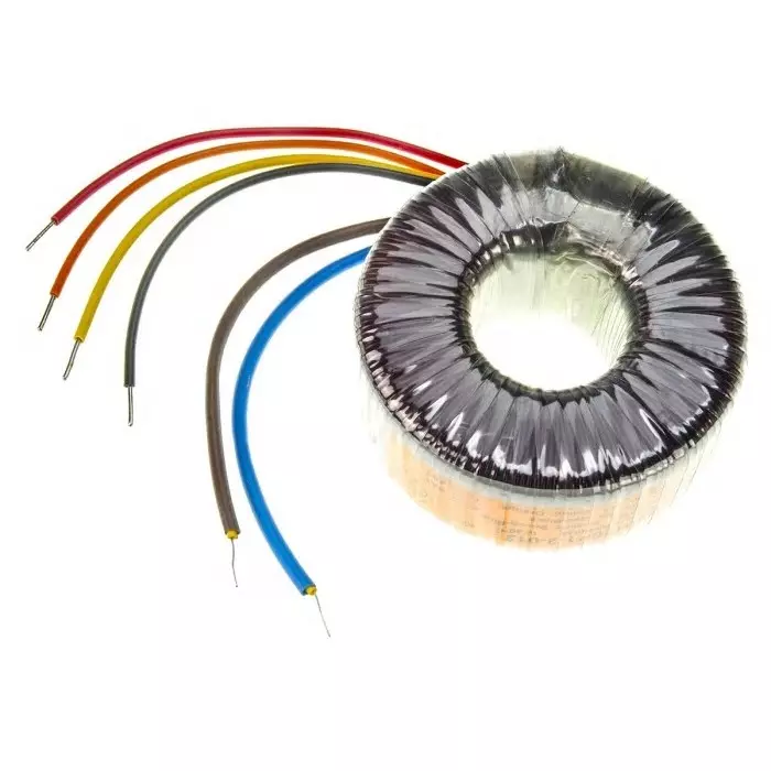 Nuvotem Talema Toroidal Transformer 230V AC 2 x 12V AC 120VA 2 Output, 0120P1-2-012
