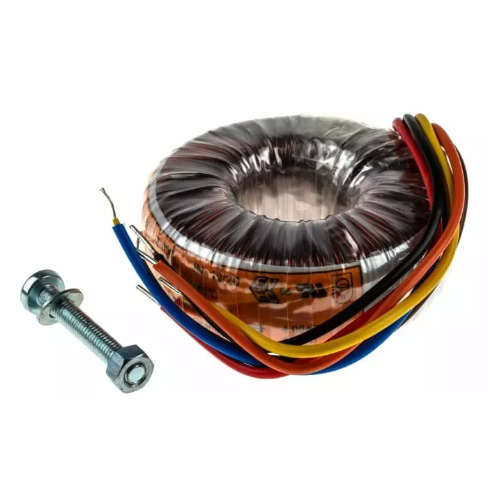 Nuvotem Talema Toroidal Transformer 230V AC 2 x 15V AC 120VA 2 Output, 0120P1-2-015