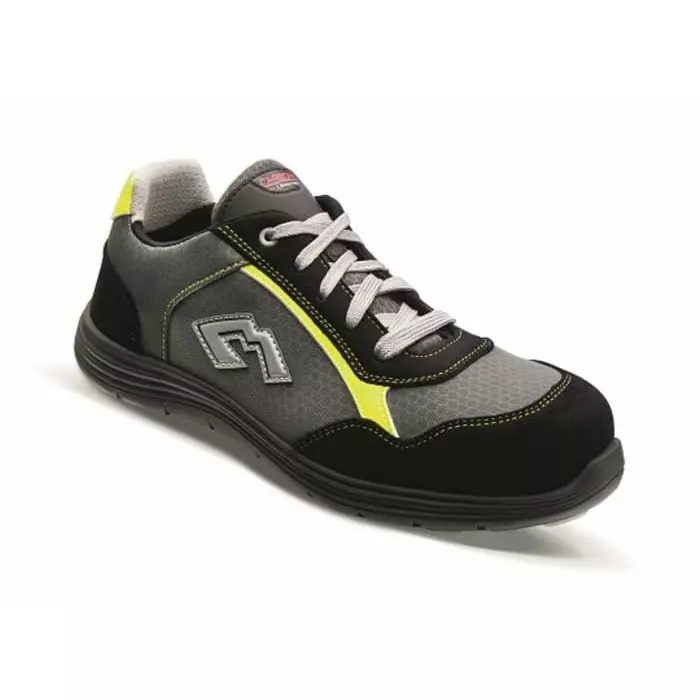 LEMAITRE SECURITE BUZZ S3 Unisex Grey Composite Toe Capped Safety Trainers UK 9 EU 43, BUZZS30GR43 (1 Pair)