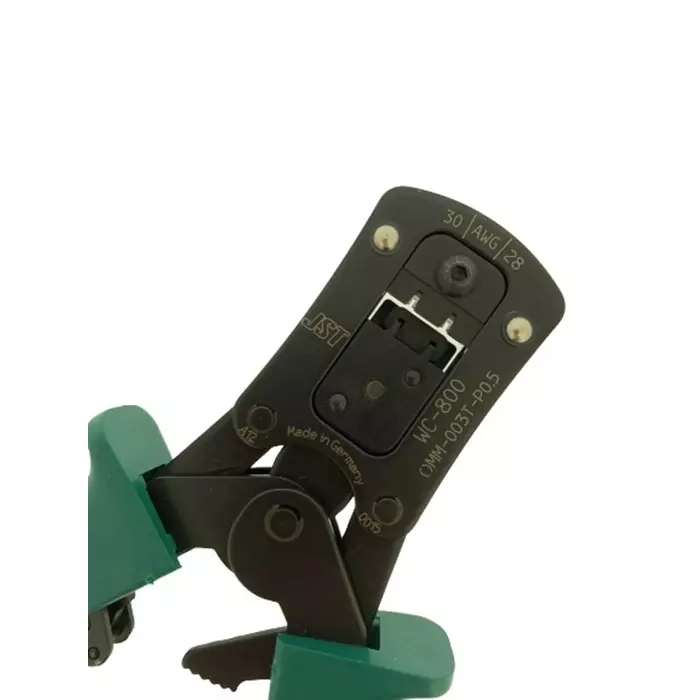 JST (JAPAN SOLDERLESS TERMINALS) Hand Ratcheting Crimp Tool for SMM Contacts 0.05mm² Wire, WC-800