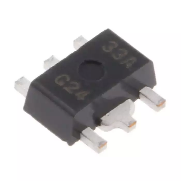 Nisshinbo Micro Devices 1 Low Dropout Voltage Voltage Regulator 180mA 3.3 V 6-Pin SOT-89, NJM2370U1-33 (Pack of 2000 Pcs)