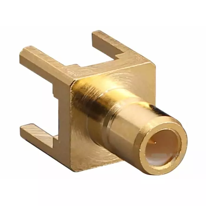 Linx Jack Board Mount SMB Connector 50 Ω Solder Through Hole Termination Straight Body, CONSMB001-G