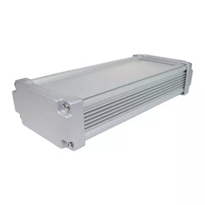 Takachi Electric Industrial AWN Silver Aluminium Heat Sink Case 175x80.8x45.8 mm, AWN8-5-18ESS