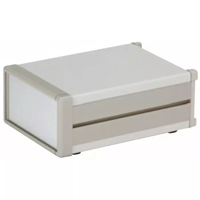 Takachi Electric Industrial Grey Aluminium Project Box 350x370x132.5 mm, MS133-37-35GS