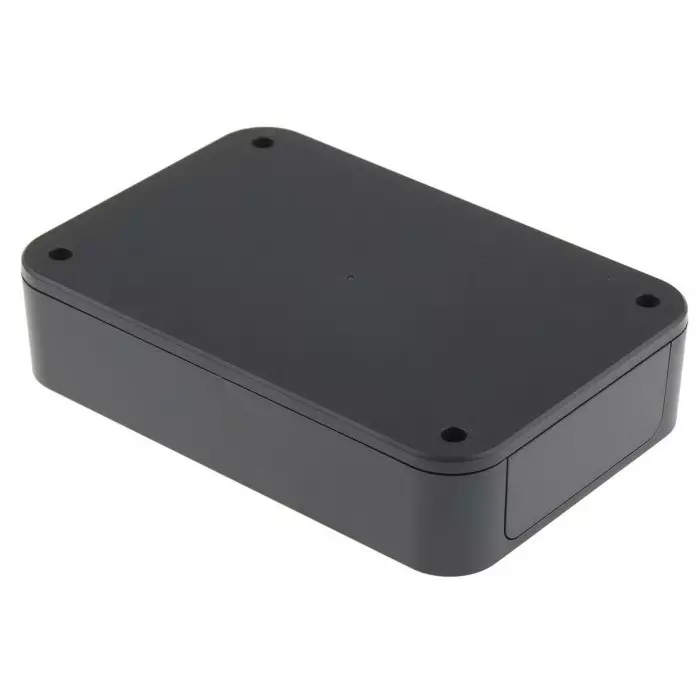Takachi Electric Industrial PF Series Grey ABS Enclosure IP40 Grey Lid 150x100x35 mm, PF10-4-15D