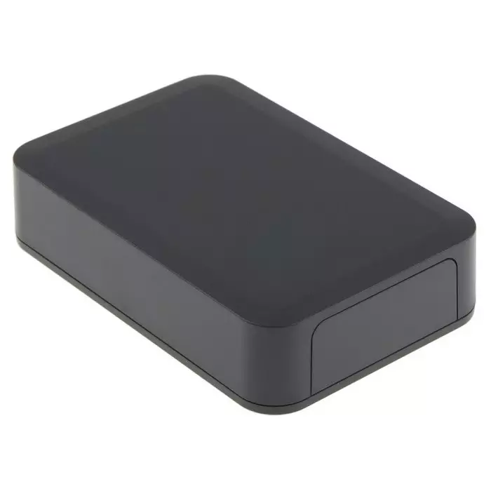 Takachi Electric Industrial PF Series Grey ABS Enclosure IP40 Grey Lid 150x100x35 mm, PF10-4-15D