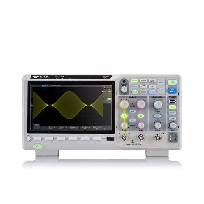 Teledyne LeCroy Bench Oscilloscope 100 MHz 2 Analogue Channels - UKAS Calibrated, T3DSO1102