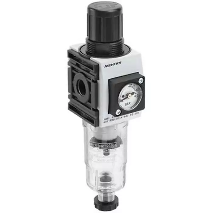 EMERSON – AVENTICS AS1-FRE Filter Regulator 5 μm G 1/4 Semi Automatic 12 Bar, R412014645