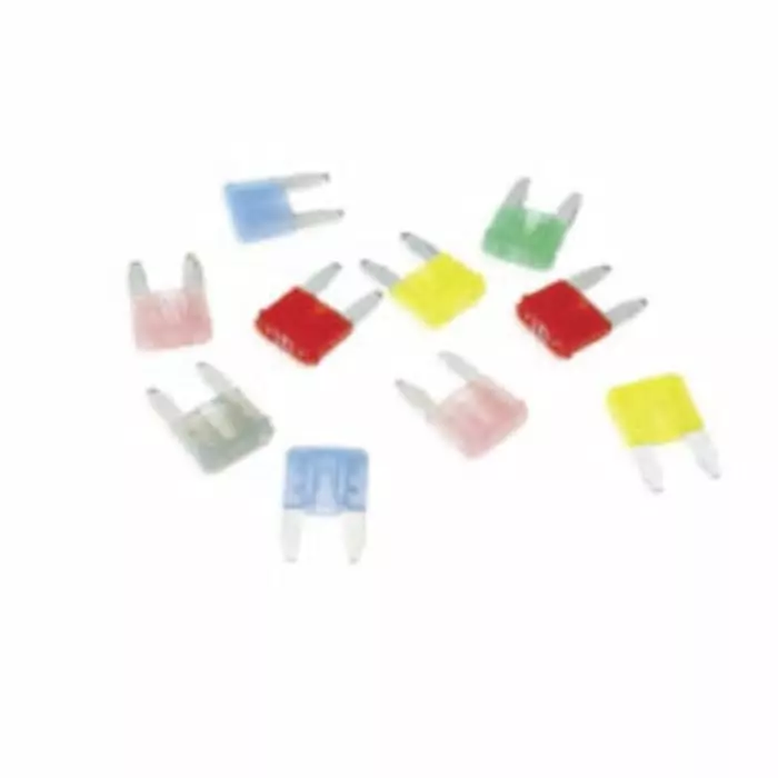 Wickmann Car Fuse Red Blade 10 A 58 V DC, 0997010.WXN (Pack of 10 Pcs)