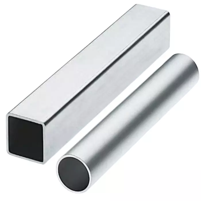 Rose+Krieger Square Galvanised Steel Metal Tube 2m L 40mm W 40mm H, 81403012000