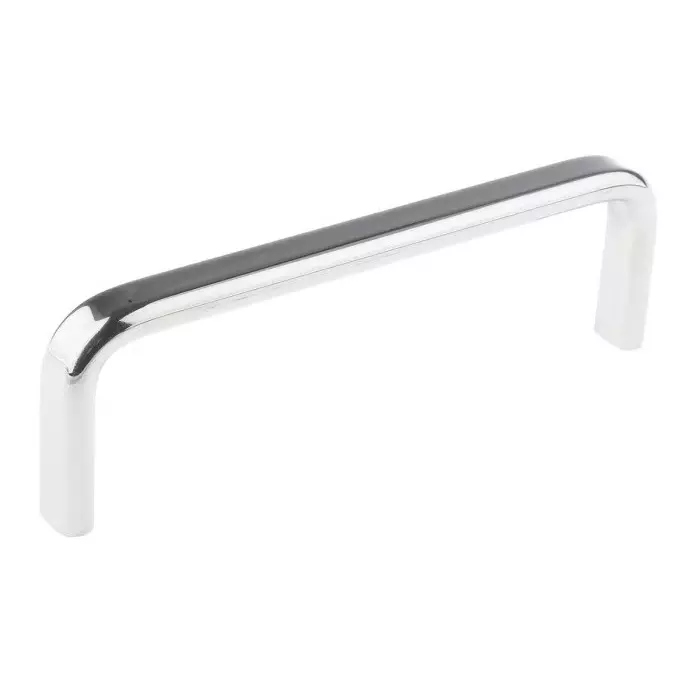 Pinet Chrome Stainless Steel Handle 50 mm Height 8mm Width 158mm Length (Pack of 2 Pcs)