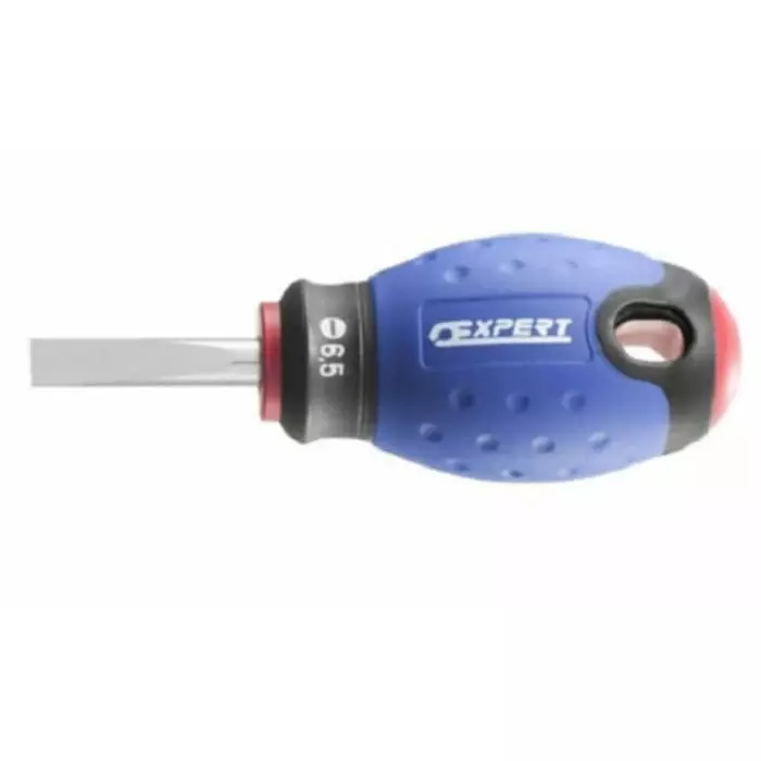 Expert by Facom Slotted Stubby Screwdriver 1/4 in Tip, E165400