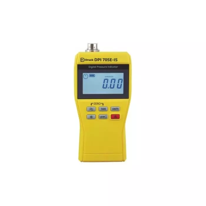 Druck Differential Manometer with 1 Pressure Port/s Max Pressure Measurement 1400 Bar with RS Calibration, DPI705EIS-1-10G-P1-H1-U0-OP0