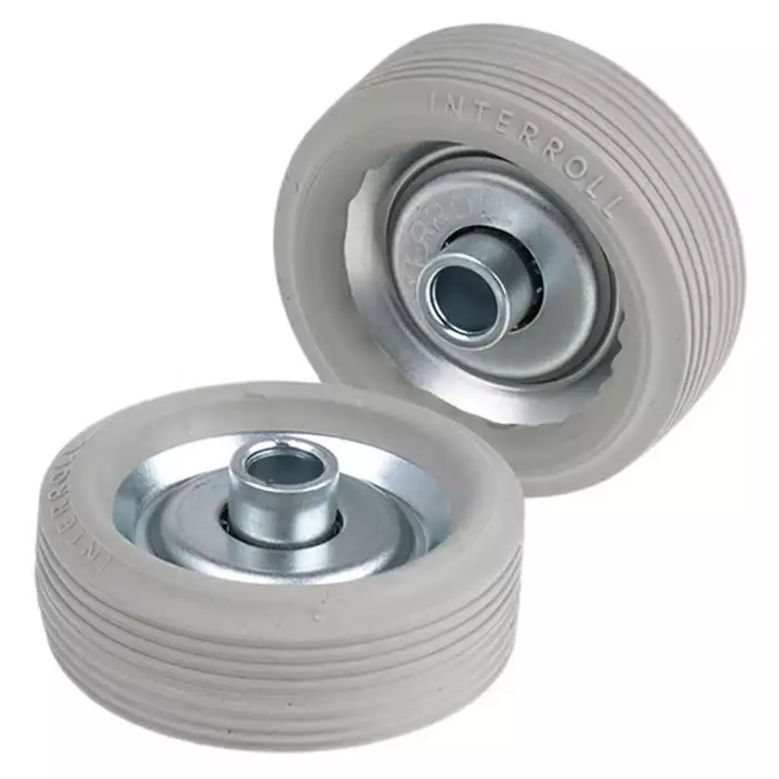 Interroll 200N Skate Wheel 52mm Diameter 8.2mm Bore Diameter, 2203 (Pack of 10 Pcs)
