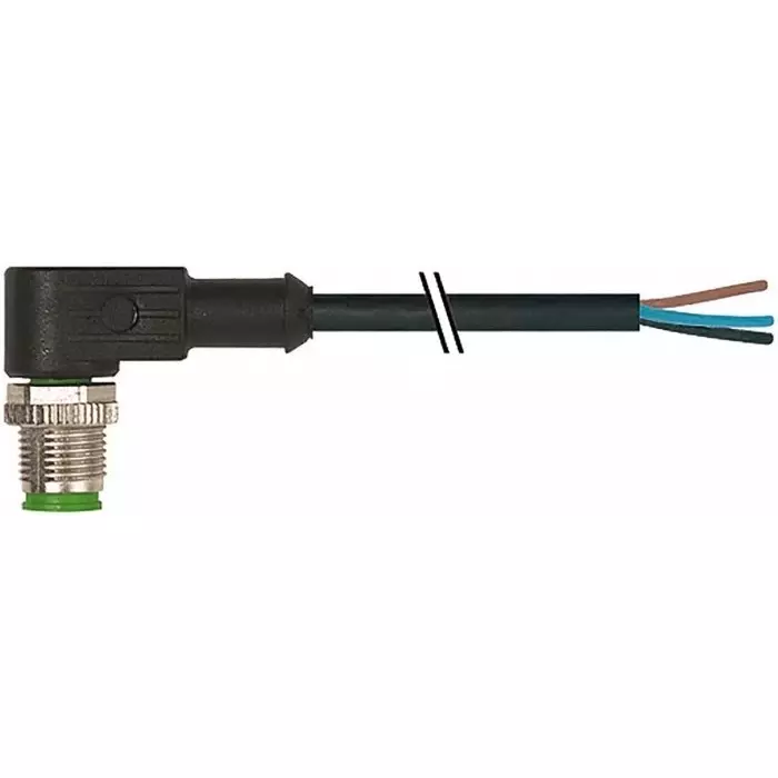 Murrelektronik Limited Sensor Actuator Cable 1.5 m Right Angle Male 4 Way M12 Unterminated, 7000-12101-6340150