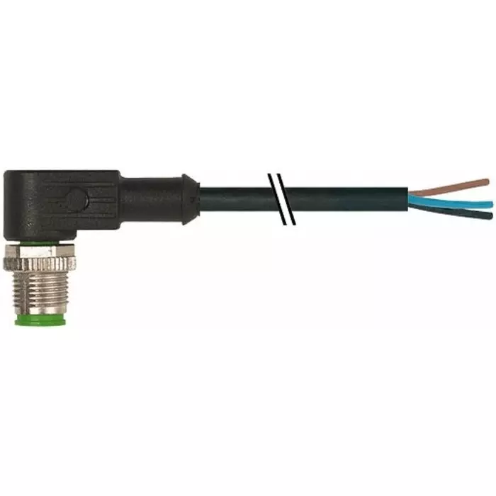 Murrelektronik Limited Sensor Actuator Cable 5 m Right Angle Male 4 Way M12 Unterminated, 7000-12101-6340500