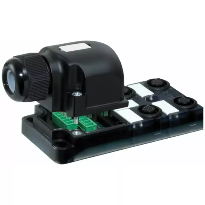 Murrelektronik Limited EXACT12 Series Sensor Hub M12 4 Way 5 Port, 8000-84550-0000000