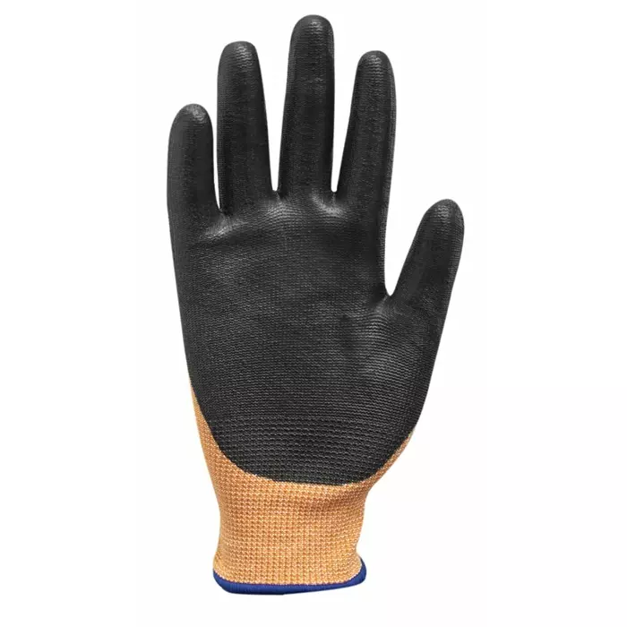 Traffi Cut Resistant Work Gloves Polyurethane Coating Amber HPPE & Polyamide Size 10, TG3210-10 (1 Pair)