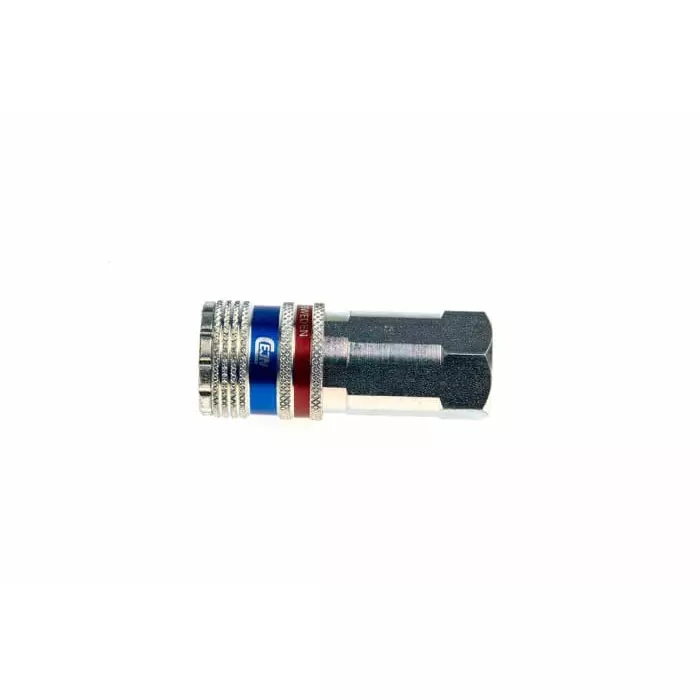 CEJN Pneumatic Quick Connect Coupling Brass & Steel Female G 1/4 Female Threaded, 103202202