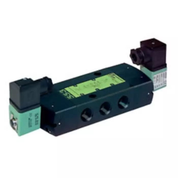 EMERSON - ASCO 3/2-5/2 Spool Valve - Electro-Pneumatic G 1/4 551 Series, SCG551A001MS.AC/DC
