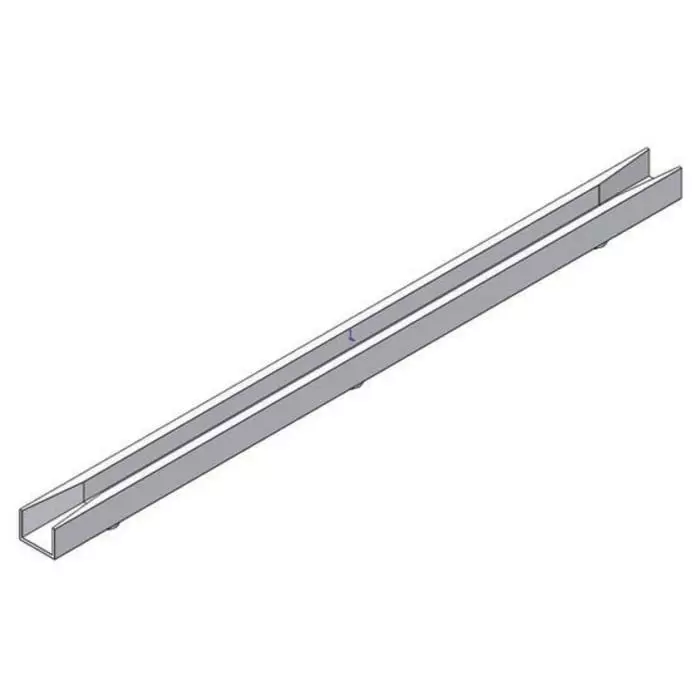 ESSENTRA COMPONENTS PCB Card Guide Vertical Mount 164.1mm Long 1.6mm Thick Max., RSDC-650