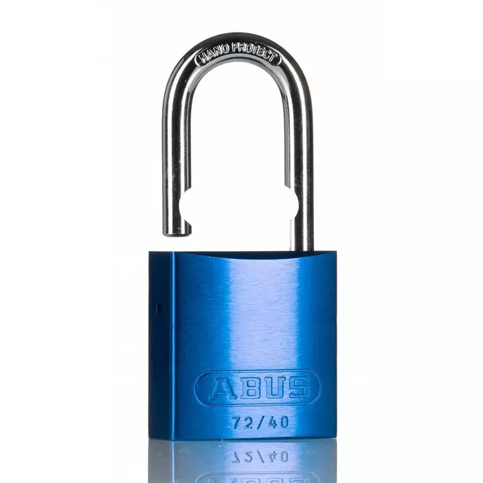 ABUS Key Weatherproof Aluminium Padlock Keyed Alike 6 mm Shackle 38.5 mm Body, 45121