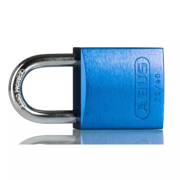 ABUS Key Weatherproof Aluminium Padlock Keyed Alike 6 mm Shackle 38.5 mm Body, 45121