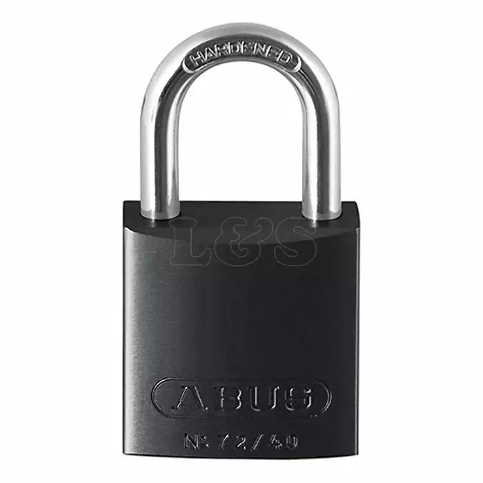 ABUS Key Weatherproof Aluminium Padlock Keyed Alike 6 mm Shackle 38.5 mm Body, 45115