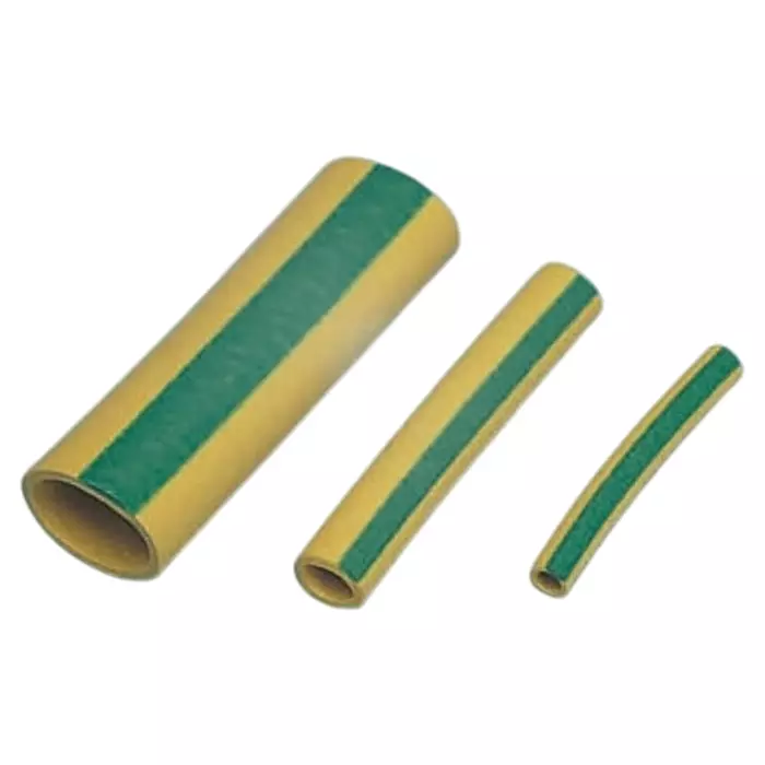 SES Sterling Expandable Neoprene/Chloroprene Green Yellow Cable Sleeve 5mm Diameter 25mm Length Plio-Super Series, 2010005060