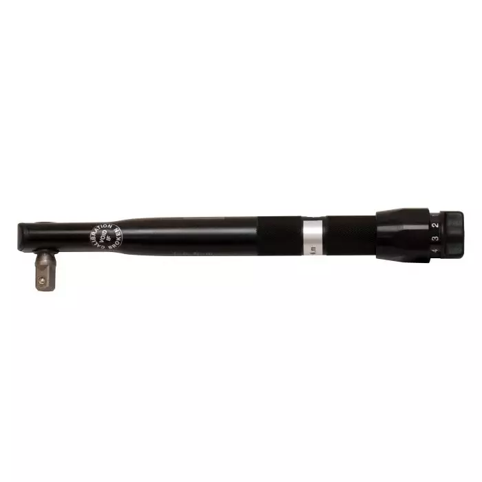 RS PRO Click Torque Wrench 1-5 Nm 1/4 inch Hex Drive, Black