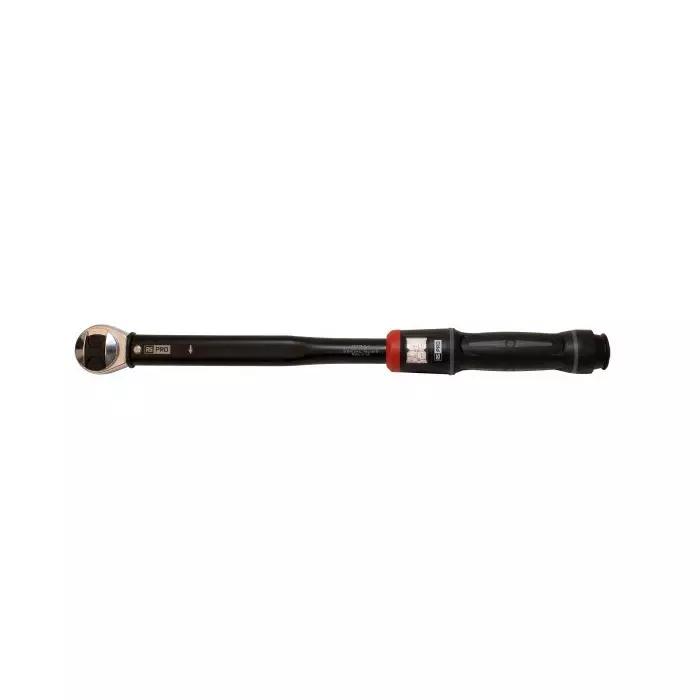 RS PRO Click Torque Wrench 40-200 Nm 1/2 inch Square Drive, Black