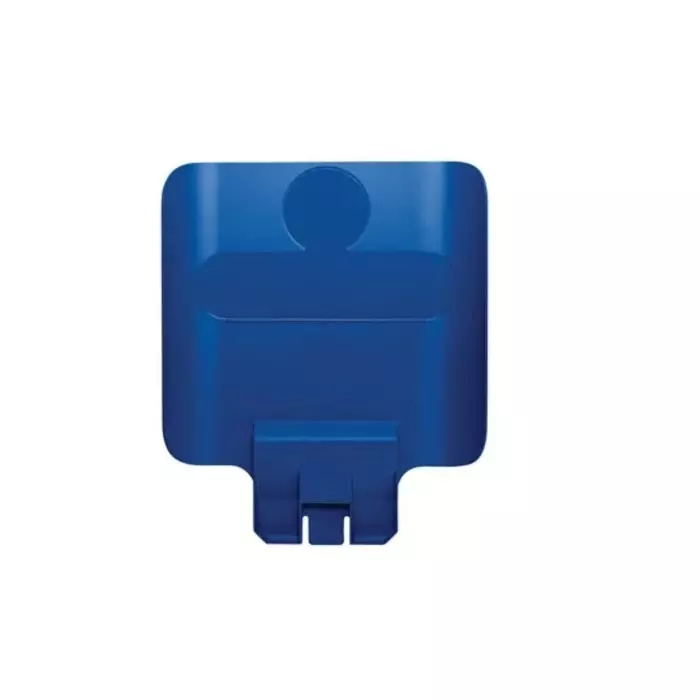 RUBBERMAID Waste Bin Lid 298.5 mm Blue Polypropylene for Slim Jim Recycling Station Lid Inserts, 2007909