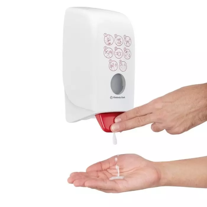 Kimberly-Clark Hand Sanitiser Dispenser Manual 1000 ml White, 7124