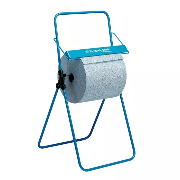 Kimberly-Clark Paper Towel Dispenser Floor Standing Steel Blue 550x960x515 mm, 6154