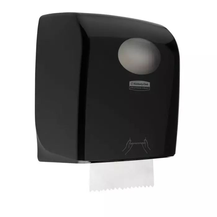 Kimberly-Clark Paper Towel Dispenser ABS Wall Mounting Black 307x243x382 mm, 7376