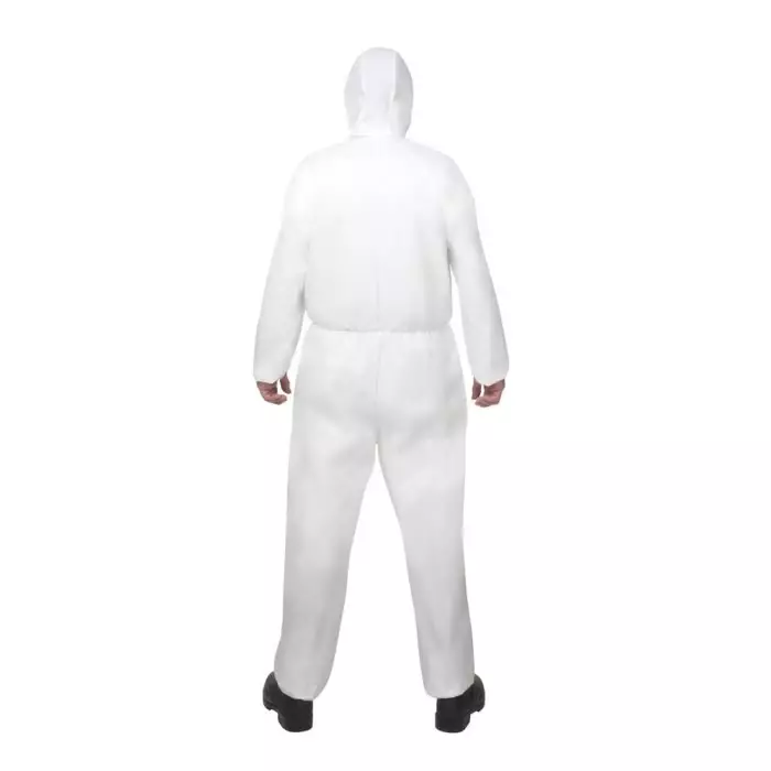 Kimberly-Clark Disposable Coverall White M Liquid Resistant & Particle Resistant, 98002