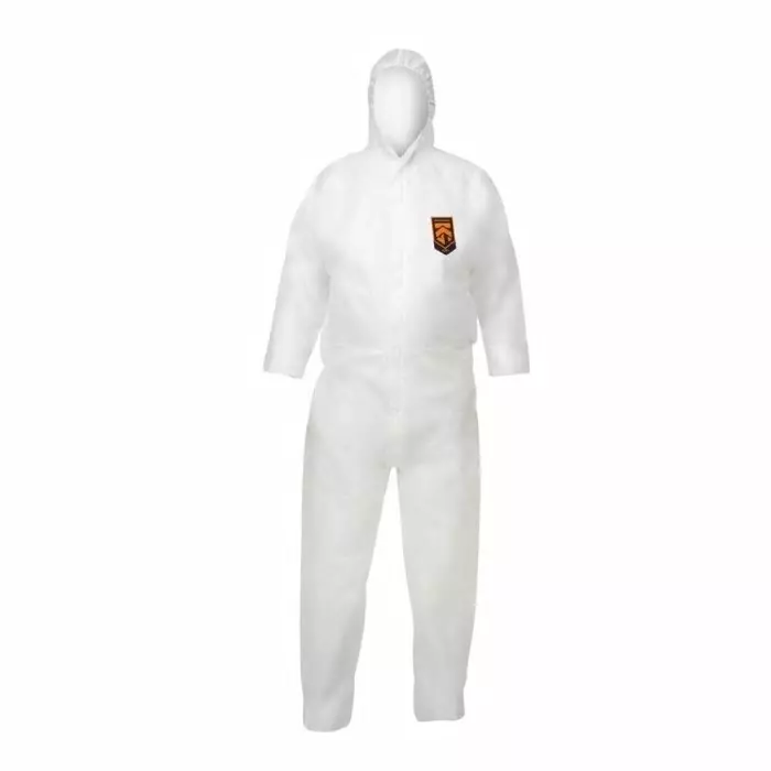 Kimberly-Clark Disposable Coverall White XXL Radioactive Particulate Protection, 95190