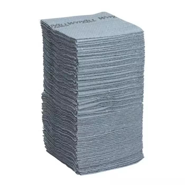 Kimberly Clark WypAll Grey Cloths for Industrial Cleaning Dry Use 335 x 345mm Repeat Use, 7569