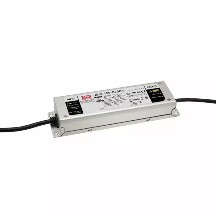 MEAN WELL LED Driver 151V Output 150W Output 1.05A Output Constant Current / Constant Voltage, ELG-150-C1050