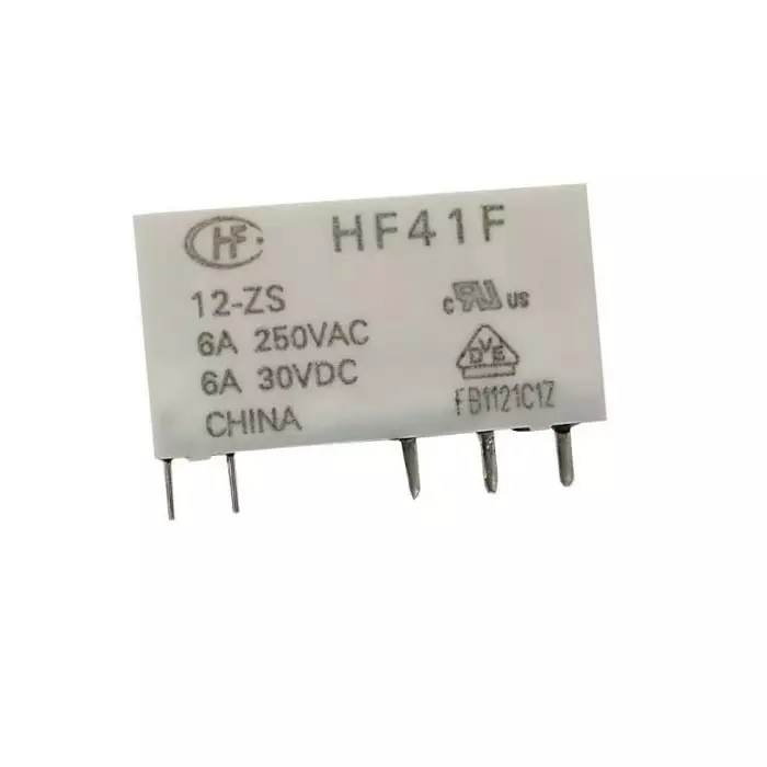 RS PRO PCB Mount Power Relay 12V dc Coil 6A Switching Current SPDT