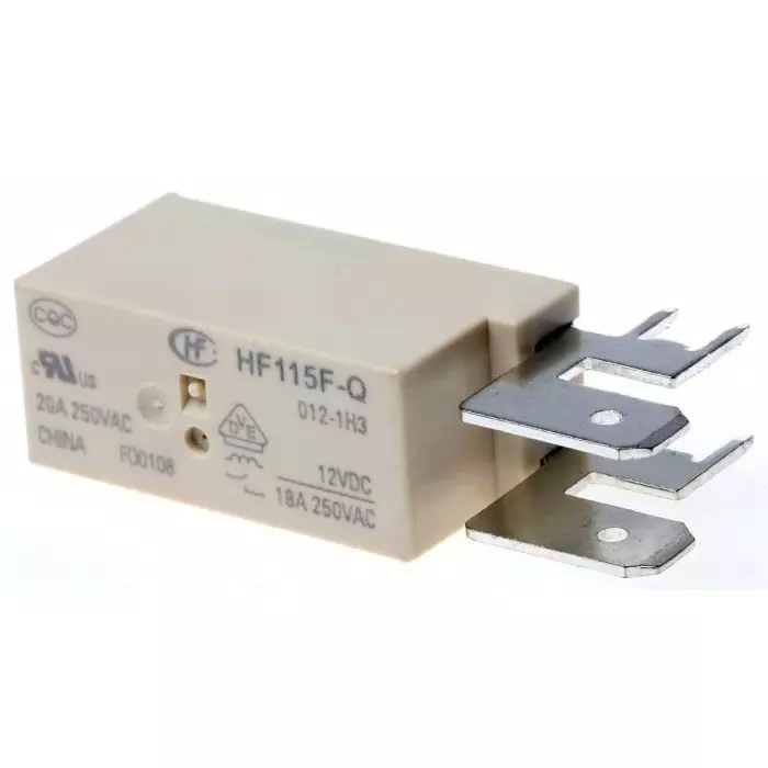 RS PRO PCB Mount Power Relay 12V dc Coil 20A Switching Current SPST